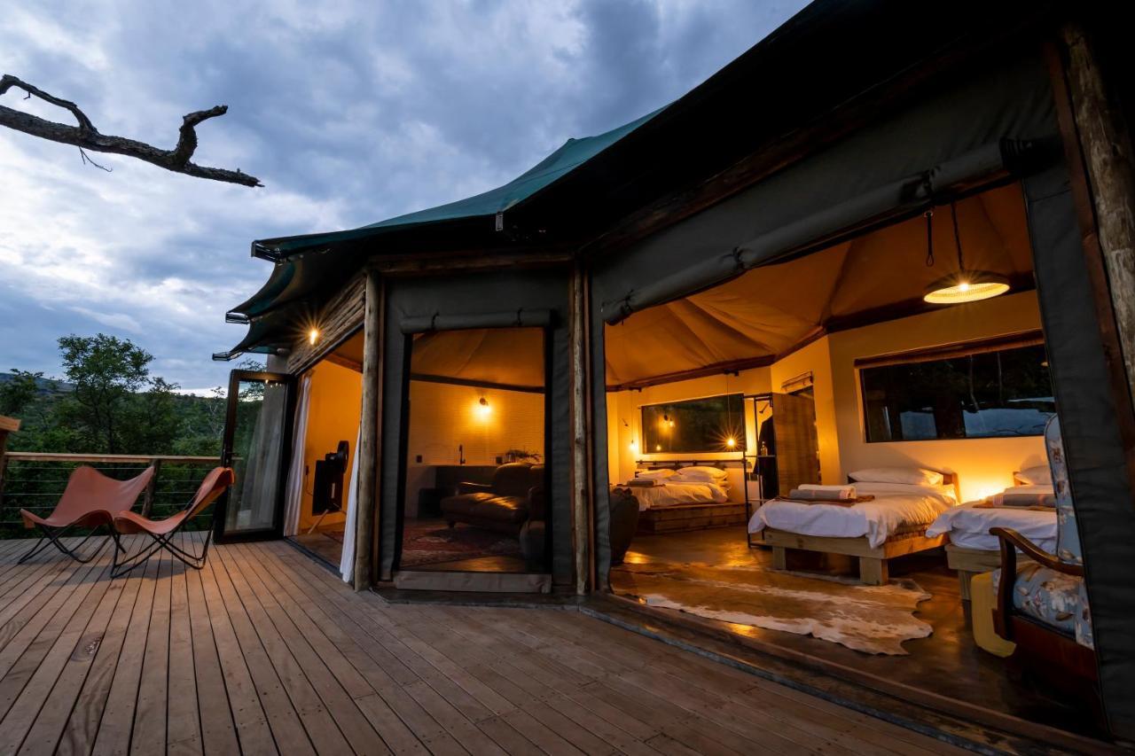 Sasi Africa Luxury Tented Bush Lodge Bergville Exterior photo